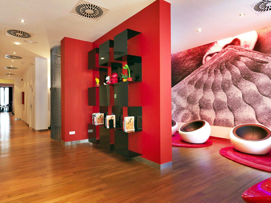 Hotel Bcn Design برشلونة المظهر الخارجي الصورة Interior of a typical hotel